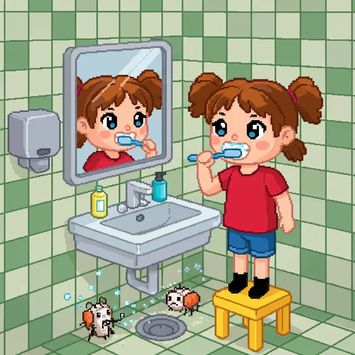 ילד מהגר נהנה מקריאת ספר מותאם אישית על זהות ושפה