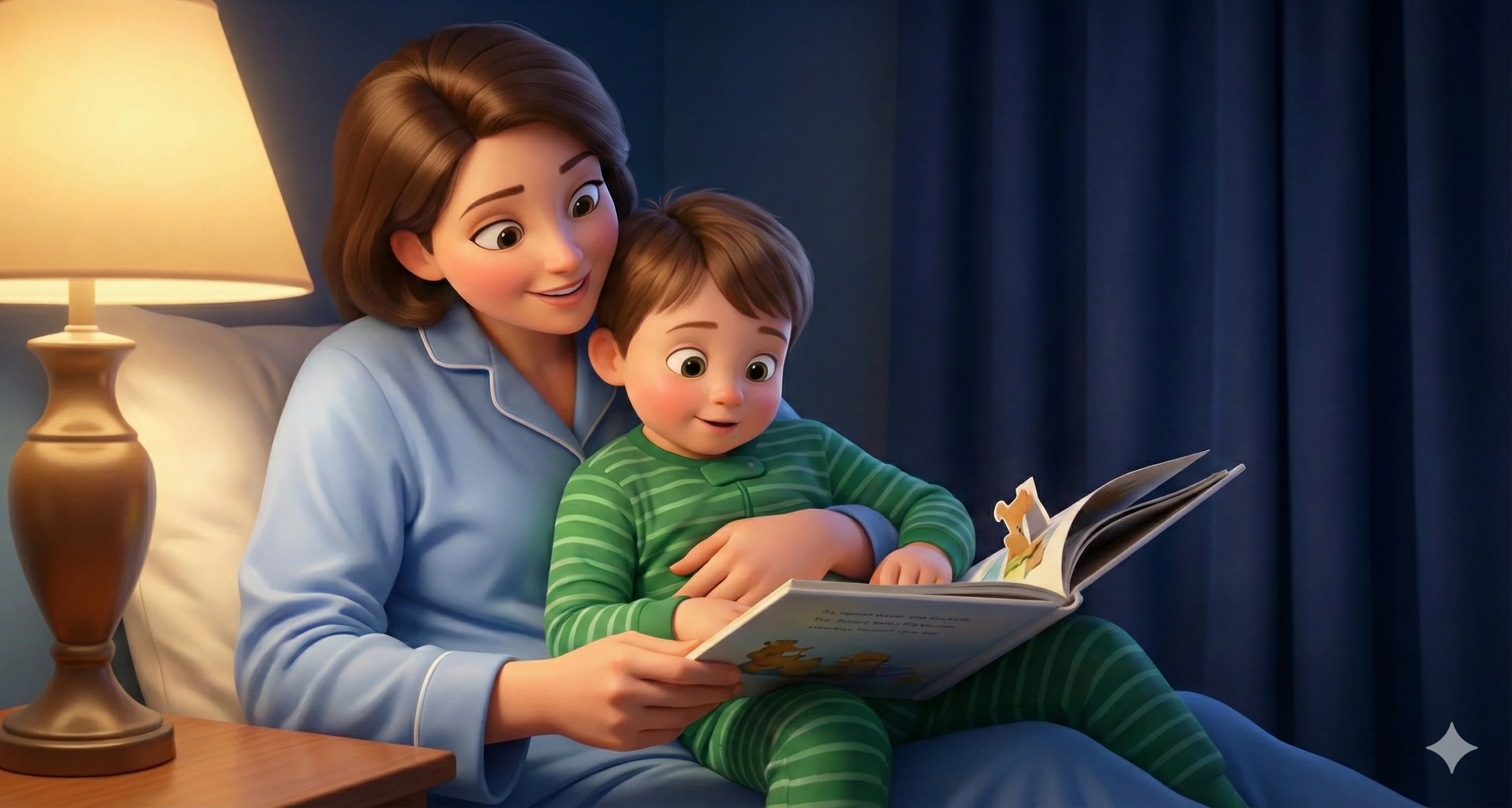 Cute 3D illustrations in the style of animated movies like Pixar, with adorable characters