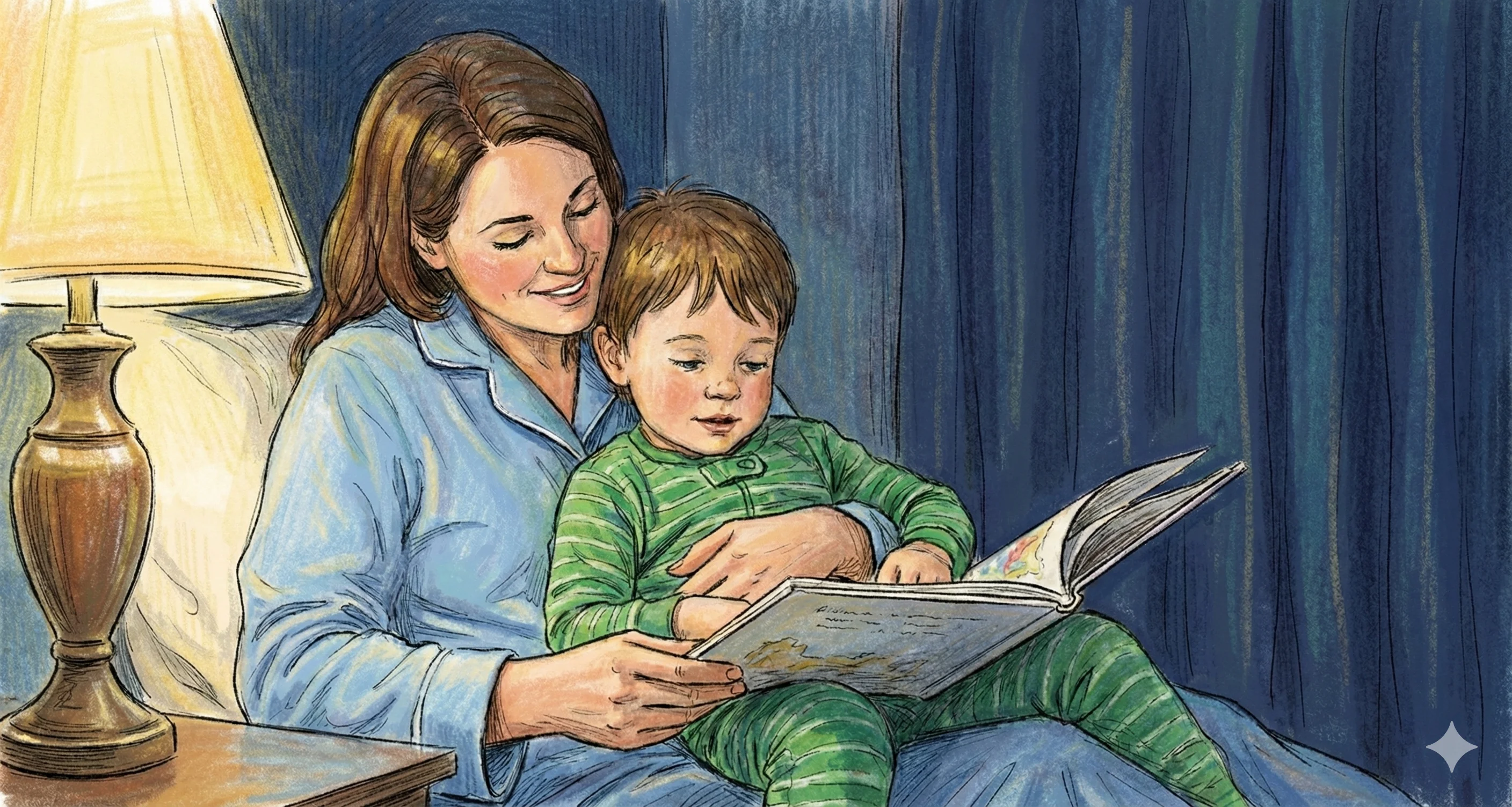 Charming hand-drawn illustrations with a playful, artistic feel