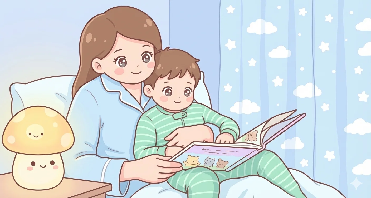 Super cute Japanese-style illustrations with big-eyed characters and soft pastel colors