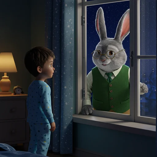 Imri and Mr. Rabbit Count the Stars